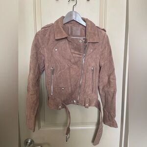 Blank NYC Suede Leather Jacket